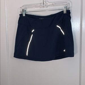 Navy blue brooks running skirt